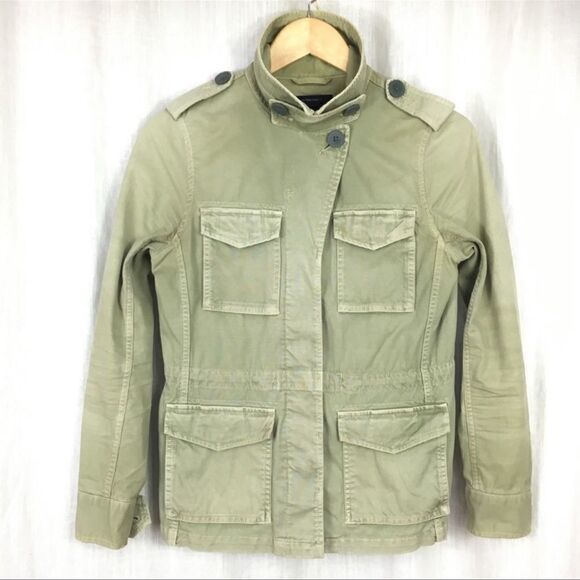 Madewell Olive Green Military Jacket XS - Picture 4 of 5